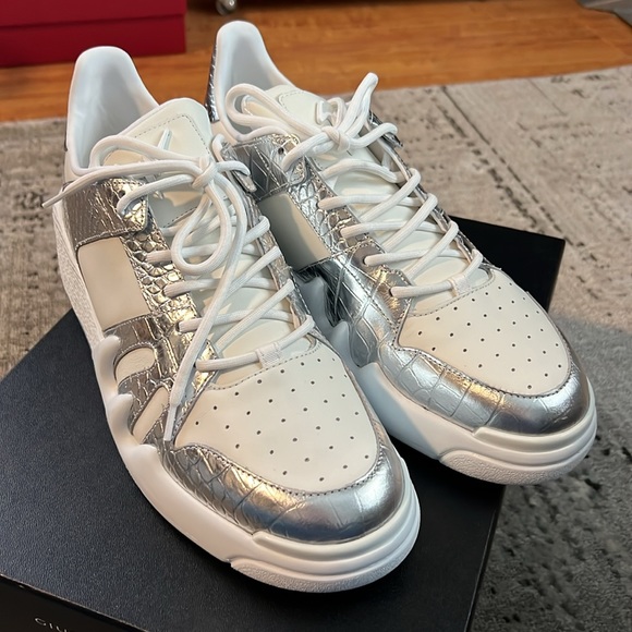 Giuseppe Zanotti Men Talon Metallic Sneakefs - Picture 14 of 14